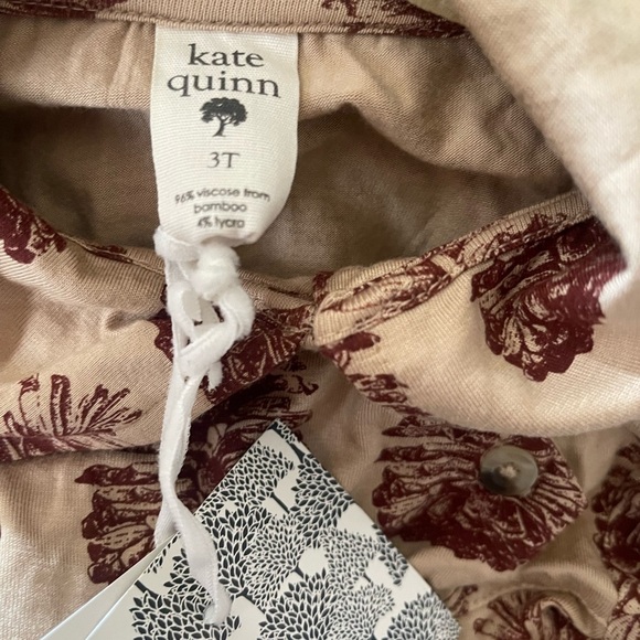 Kate Quinn Beige and Brown Pinecone Dress - Picture 5 of 5